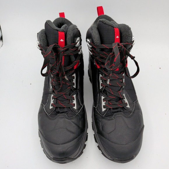 Quechua Decathlon SH520 X-Warm Mid M Black Waterproof Hiking Snow Boot Mens 10.5 main image 7